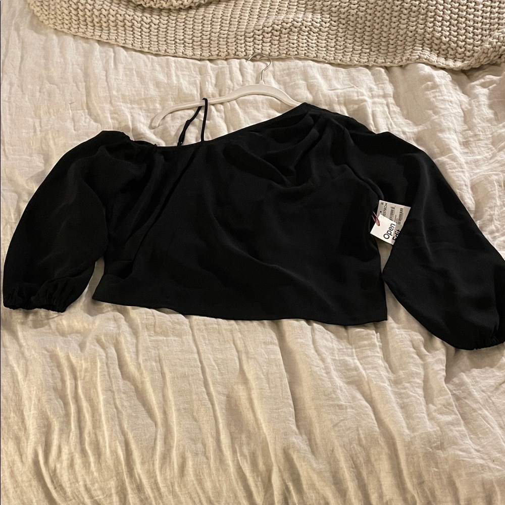 Elegant Black Women's Top